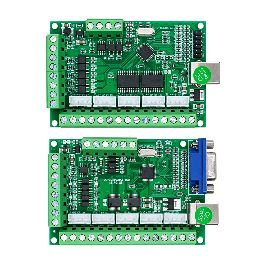 5 Axis Cnc Breakout Board Interface Mach3 - 1 Set Motor-Treiber-Board CNC USB MACH3
