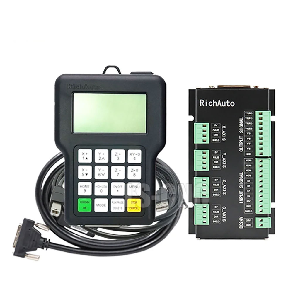 Richauto A11 Dsp Controller 3 Axis - Richauto A11 3-Achsen DSP Graviermaschine Griff