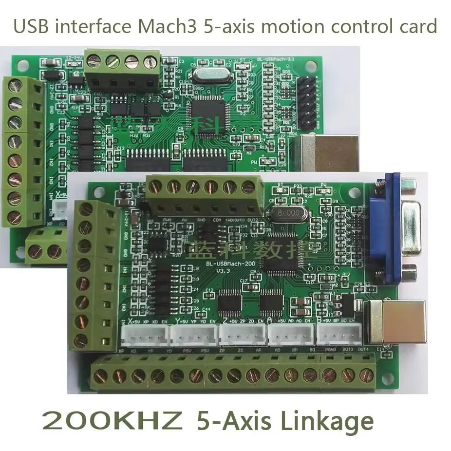 5 Axis Cnc Breakout Board Interface Mach3 - Mach3-Schnittstellenplatine, CNC, 5-Achsen-Breakout-Karte, Steuerplatte, Z-Sondensetter, CNC-Schneiden,