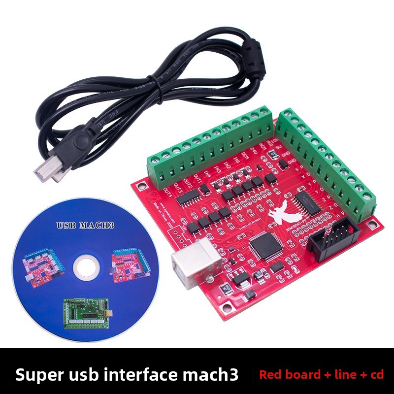 Mach3 Usb Cnc Controller 4 Axis 100Khz - Breakout-Board CNC USB MACH3 100 kHz