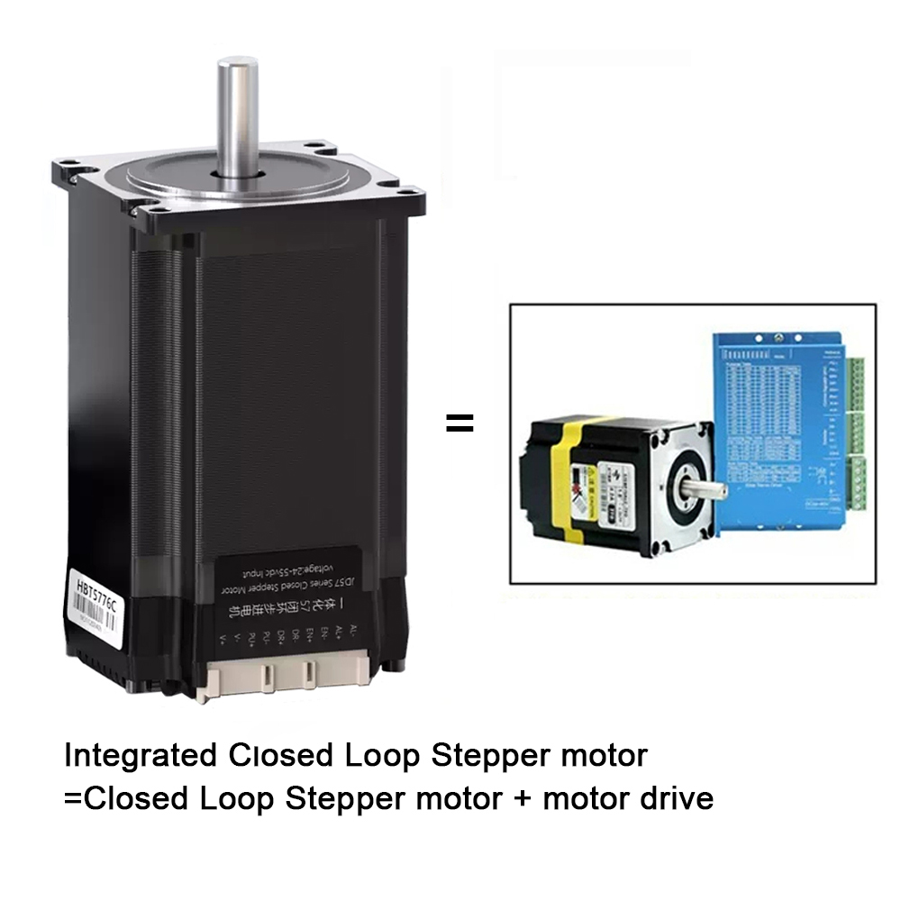 Integrierter Schrittmotor mit  – Nema 23 Closed Loop Stepper Motor Driver Kit Bewertung und Preis