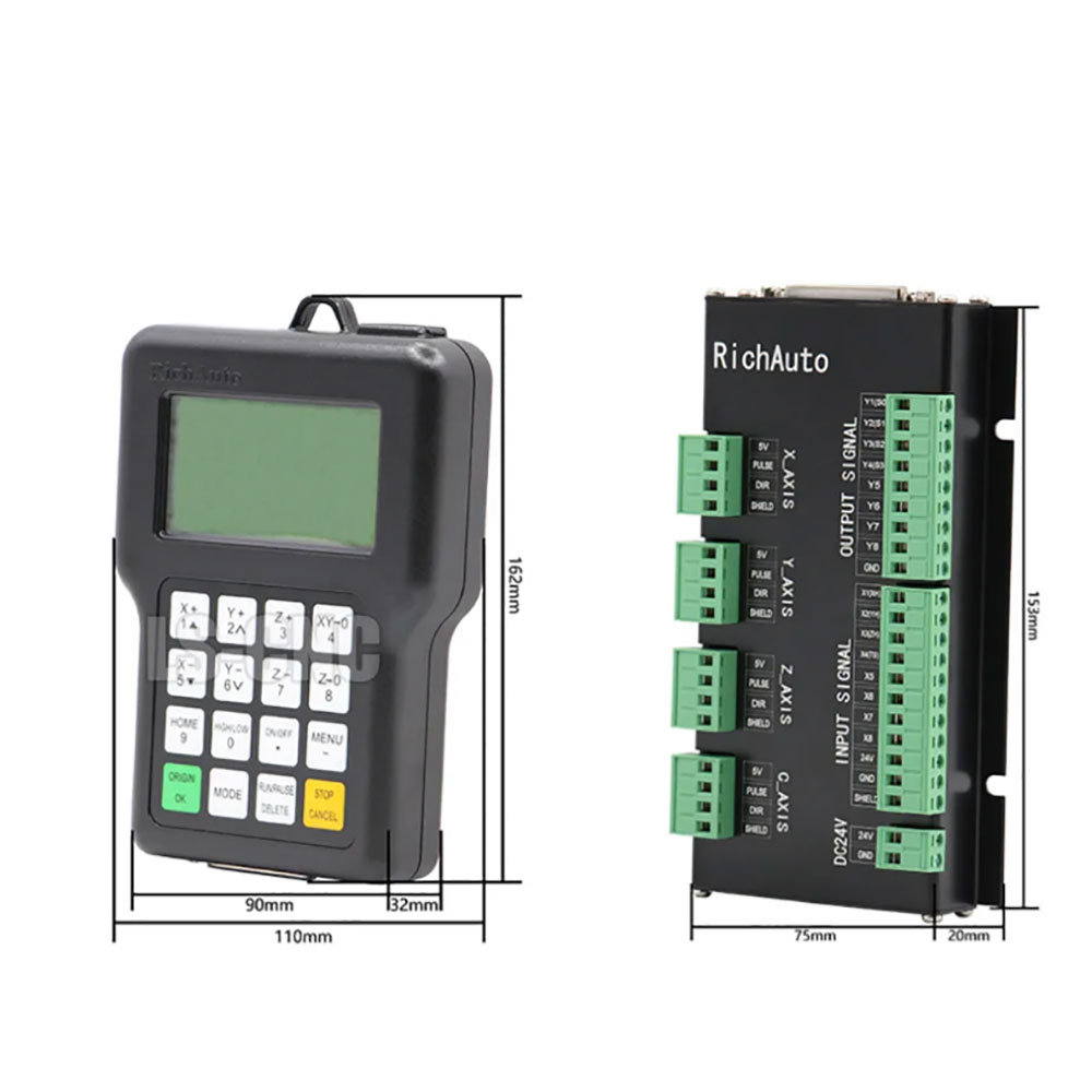 Richauto A11 3-Achsen DSP Grav – Richauto A11 Dsp Controller 3 Axis Bewertung und Preis