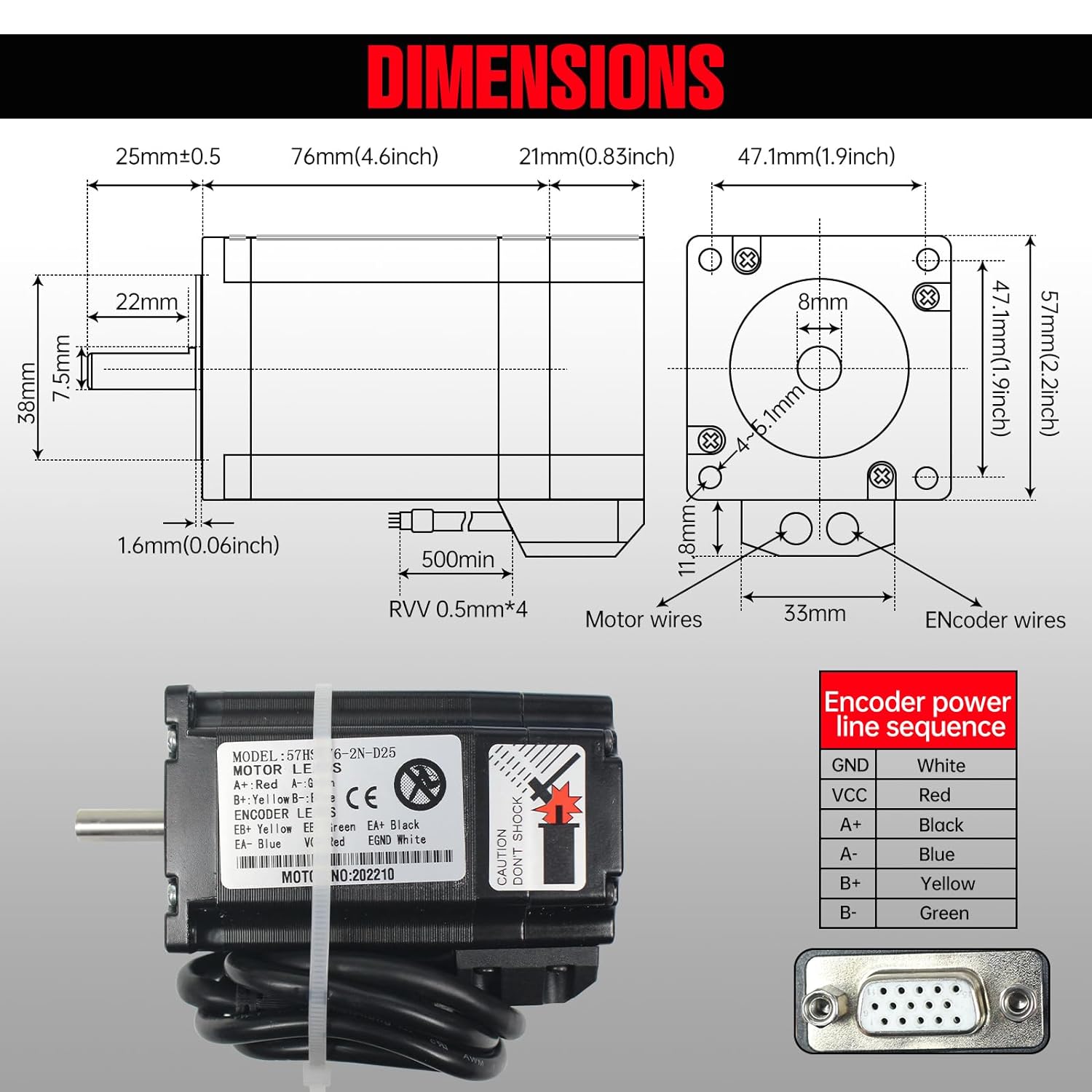 【EU】 2 Nm Nema23 Servo-Schritt – Nema 23 Closed Loop Stepper Motor Driver Kit Bewertung und Preis