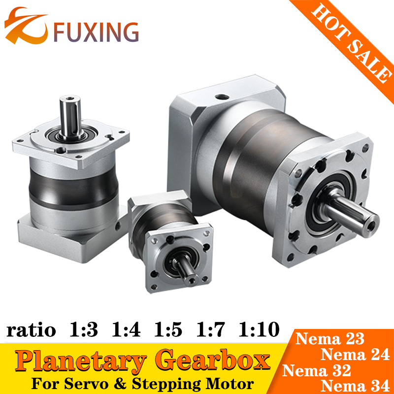 PLF85A-Verhältnis 5:1 10:1 20: – Planetary Gearbox Reducer Nema 23 34 Bewertung und Preis