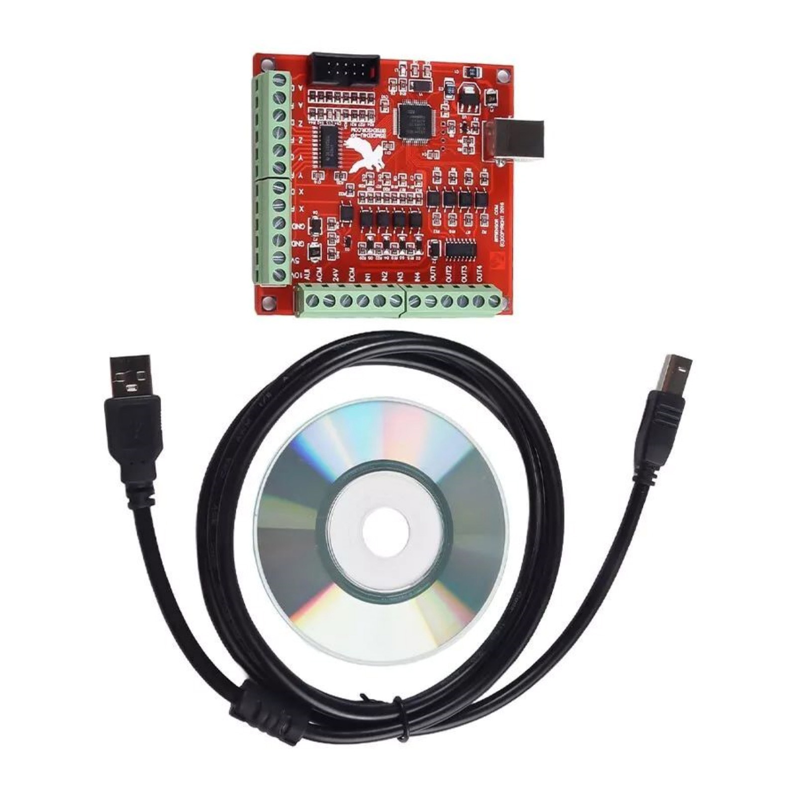 USB CNC 4-Achsen-Bewegungssteu – Mach3 Usb Cnc Controller 4 Axis 100Khz Bewertung und Preis