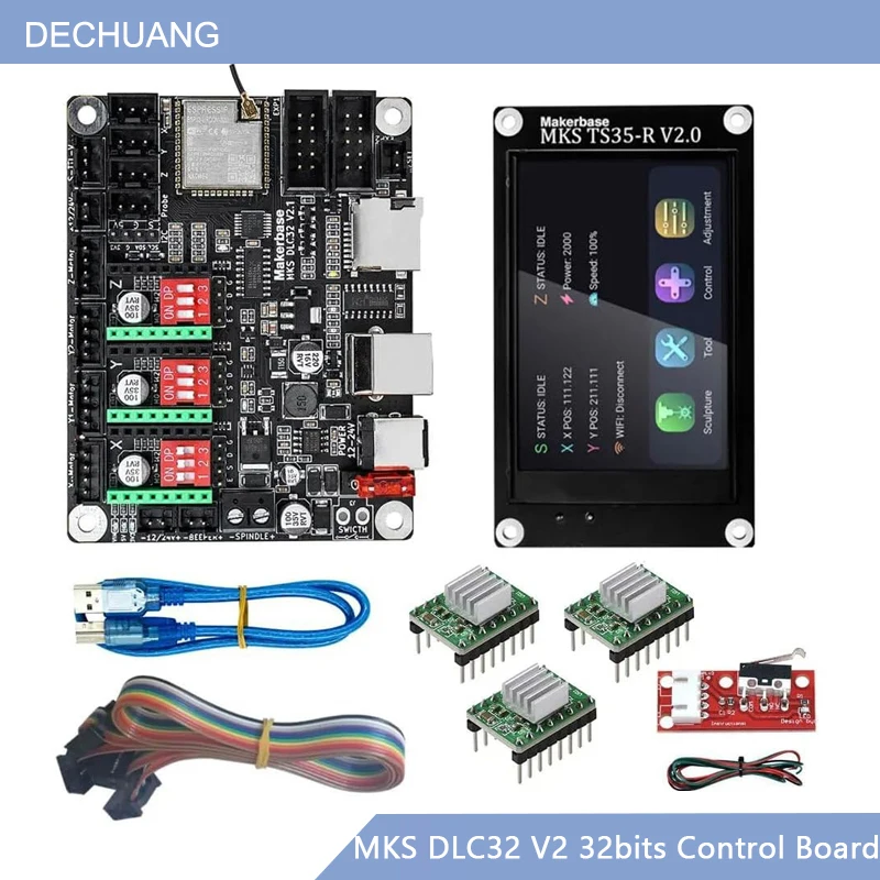 MKS DLC32 V2 GRBL Offline WLAN – Grbl 32 Bit Control Board Offline Display Bewertung und Preis