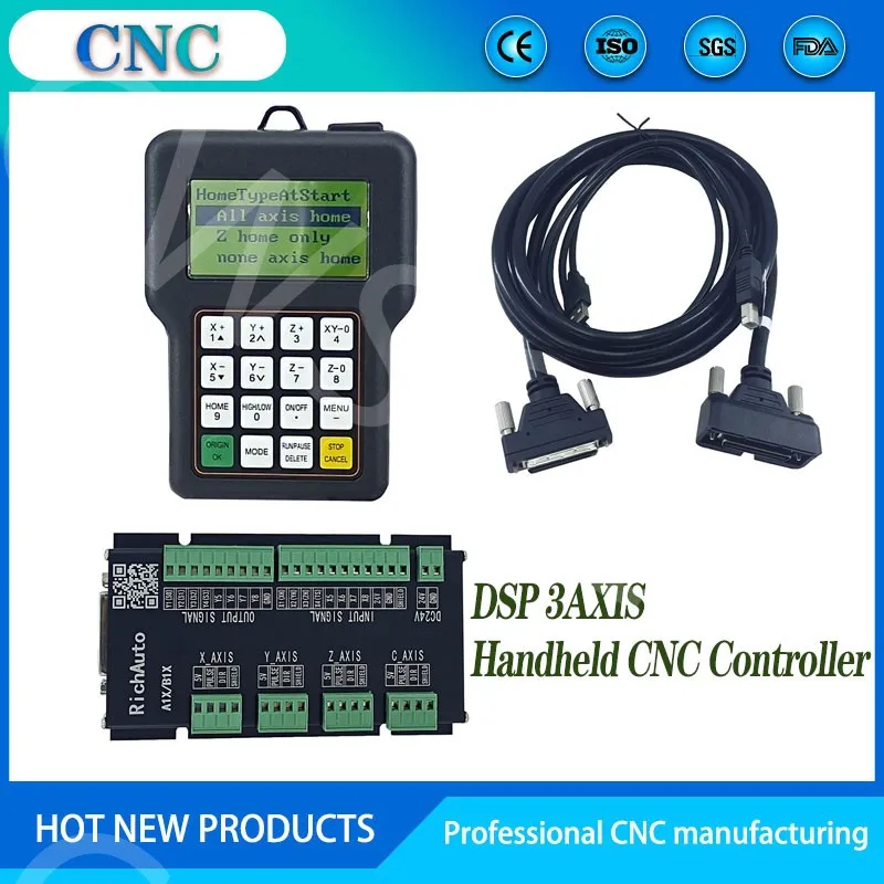 RichAuto DSP A11E 3-Achsen-Con – Richauto A11 Dsp Controller 3 Axis Bewertung und Preis